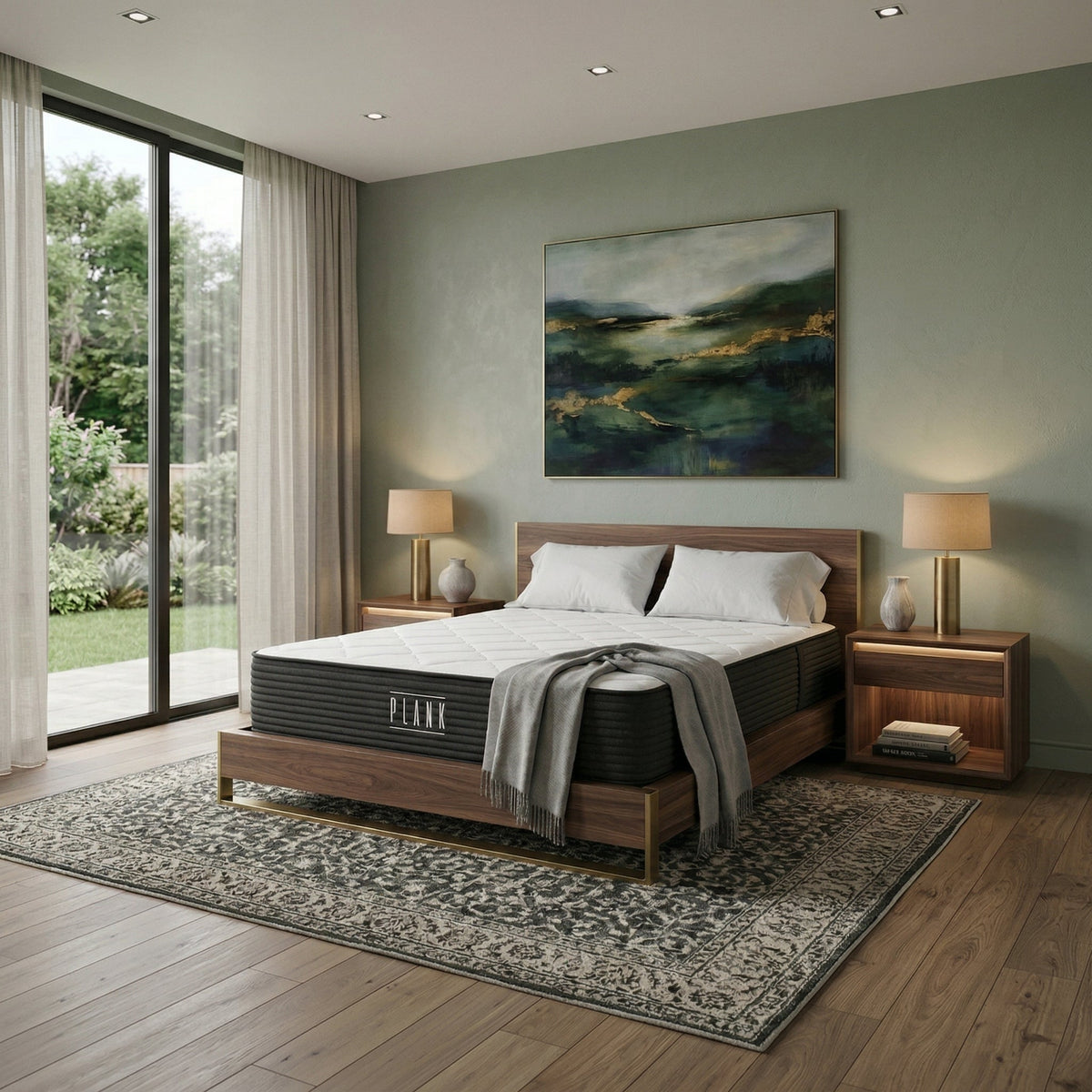 Plank Firm Mattress (No Cooling Cover – Twin Size Only) by SleepCity – High-quality All-Foam Mattress for better sleep.