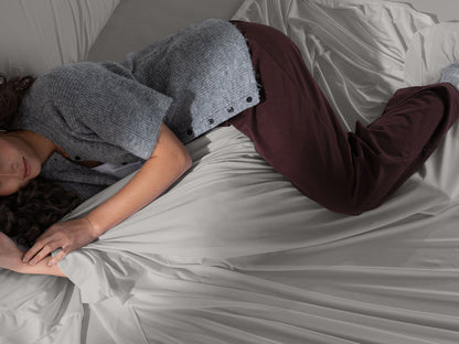 Purple Sheets (Mist) by SleepCity – High-quality Sheets for better sleep.