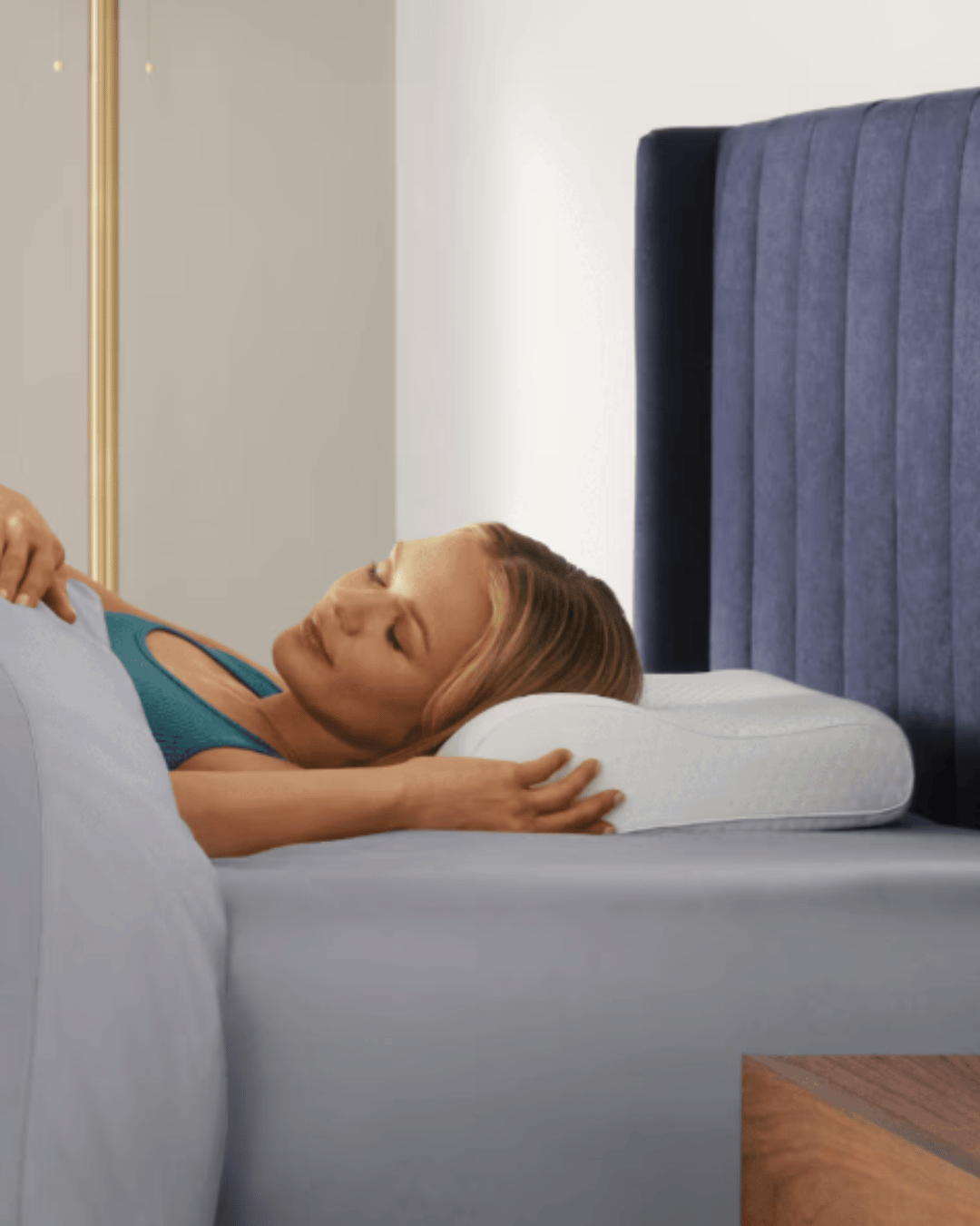 Tempur-Pedic Neck Pillow by SleepCity – High-quality Pillow for better sleep.