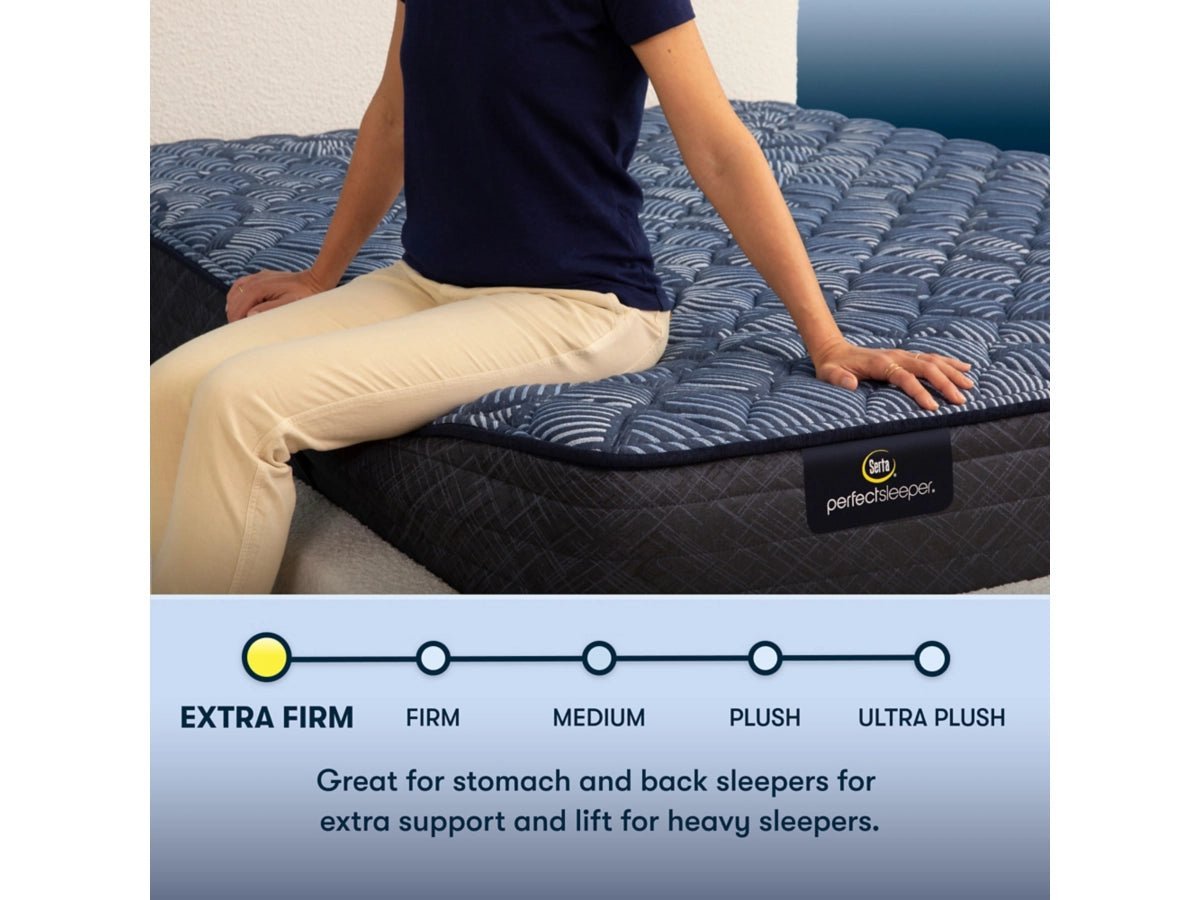 Serta Perfect Sleeper Pro (Level 1) - Extra Firm by SleepCity – High-quality Latex Hybrid Mattress for better sleep.