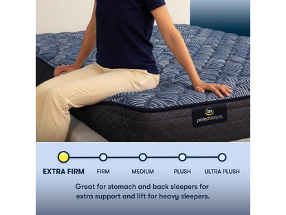Serta Perfect Sleeper Pro (Level 1) - Extra Firm by SleepCity – High-quality Latex Hybrid Mattress for better sleep.