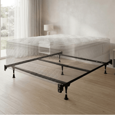 Malouf Twin/Full Adjustable Bed Frame - Glides by SleepCity – High-quality Bed Frame for better sleep.