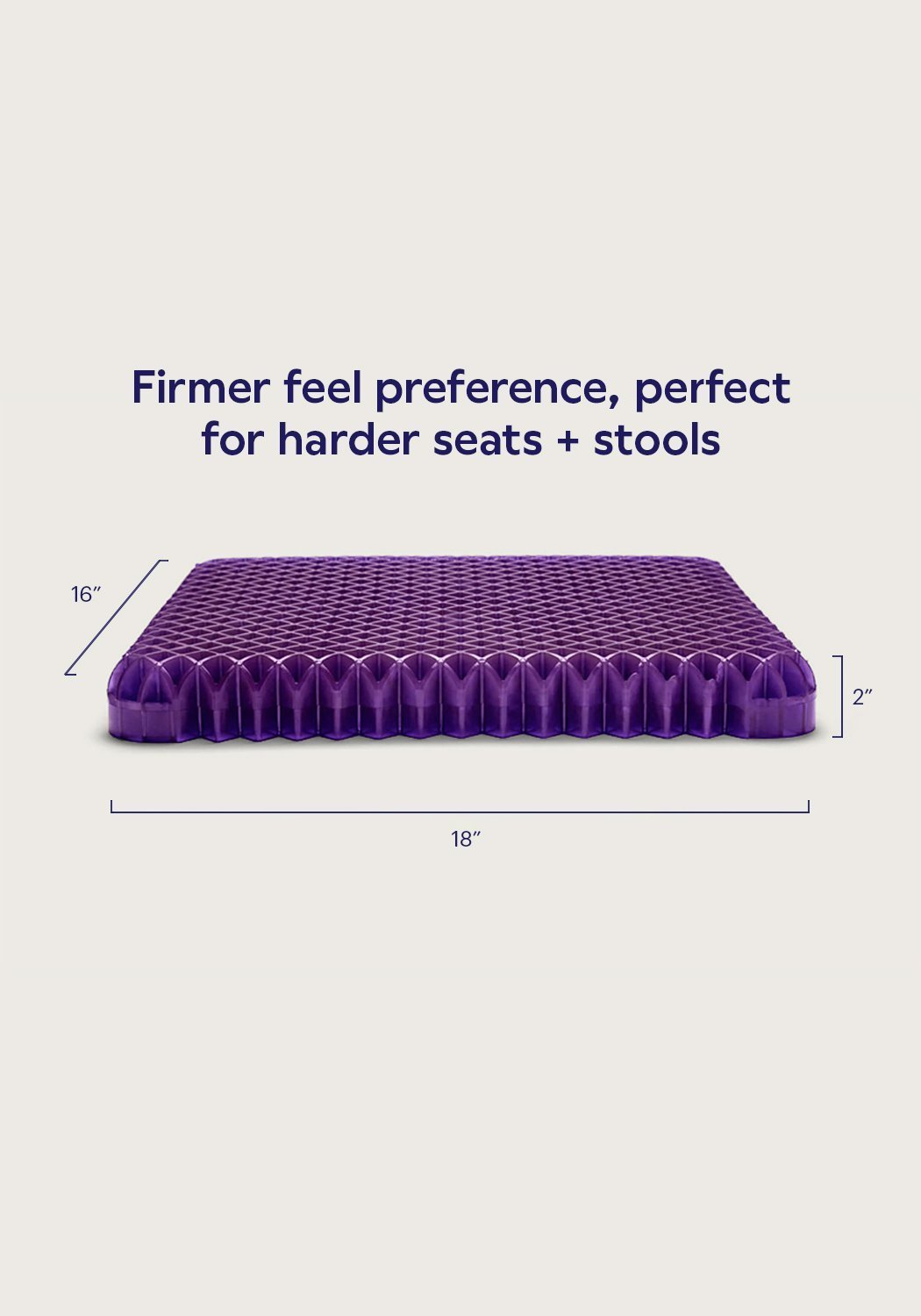 Purple Royal Seat Cushion by SleepCity – High-quality Seat Cushion for better sleep.