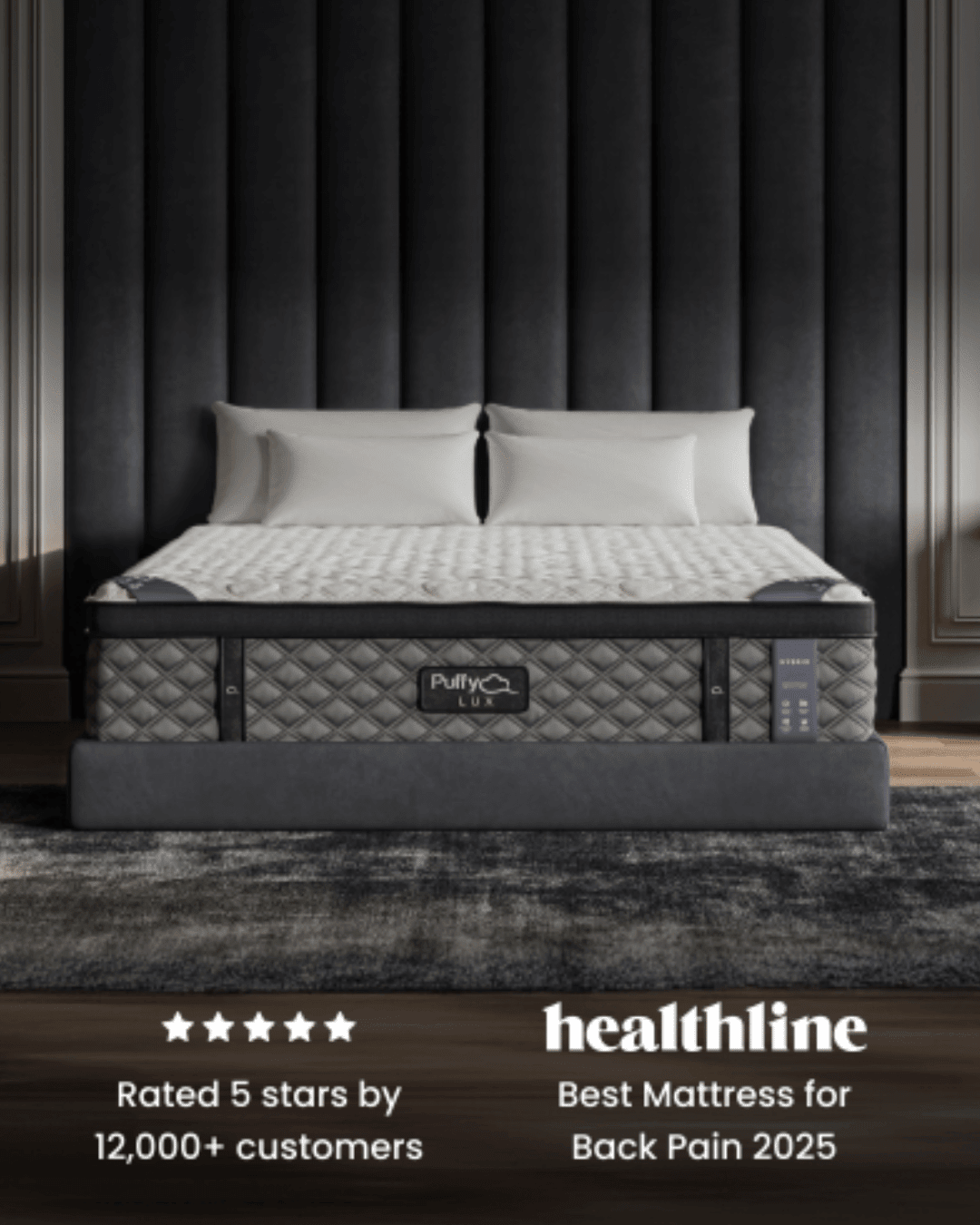 Puffy Monarch Mattress by SleepCity – High-quality Hybrid Mattress for better sleep.