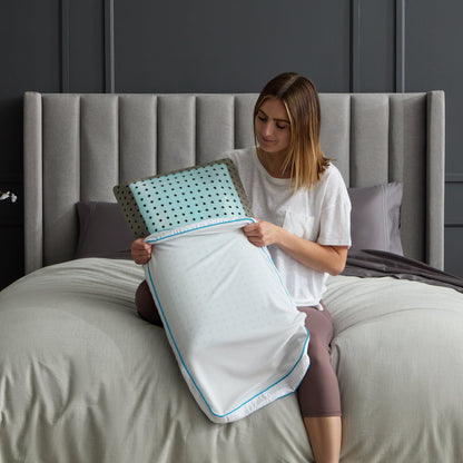 Malouf CarbonCool Pillow by SleepCity – High-quality Pillow for better sleep.