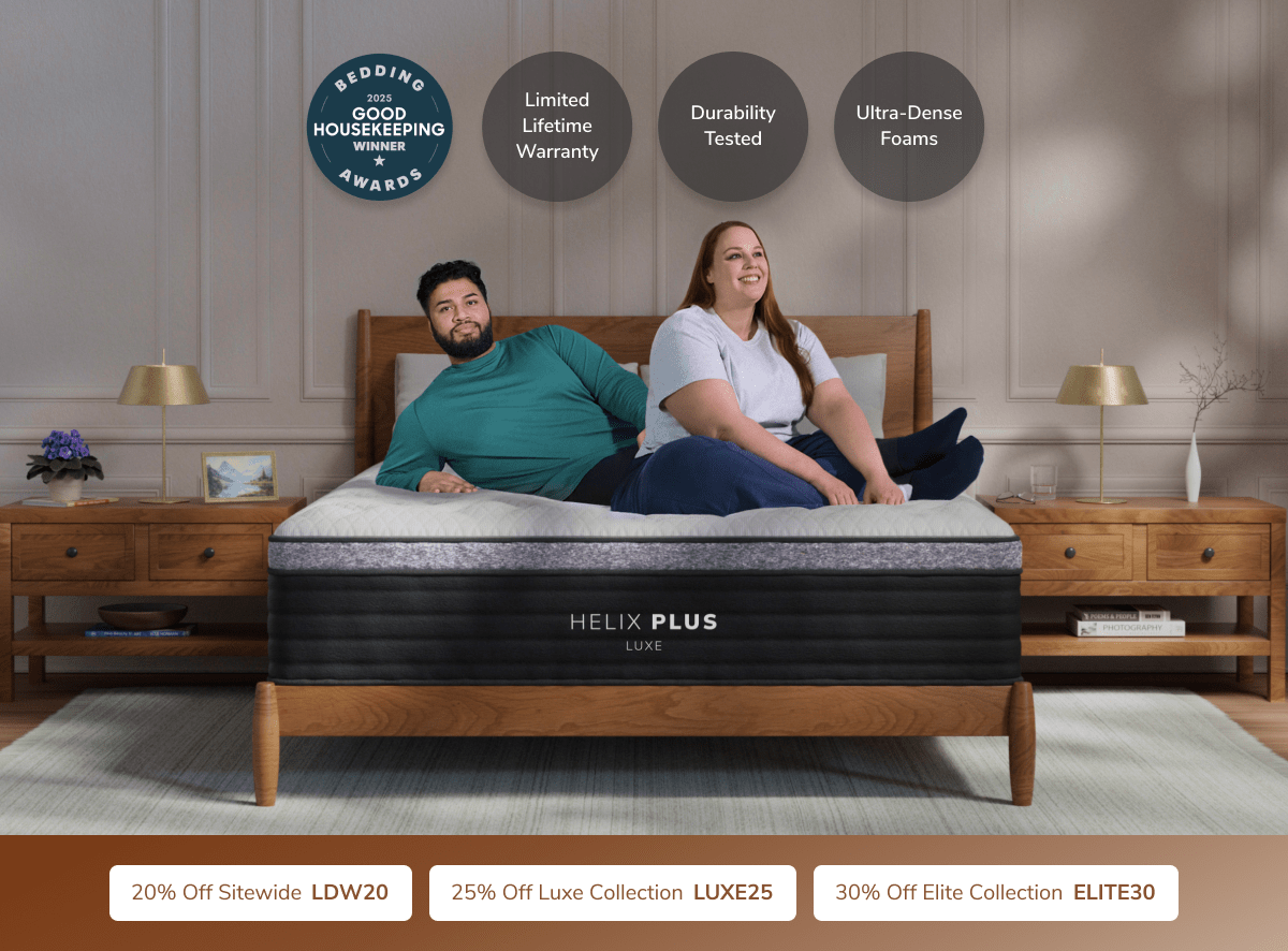 Helix Plus Luxe Mattress by SleepCity – High-quality Hybrid Mattress for better sleep.