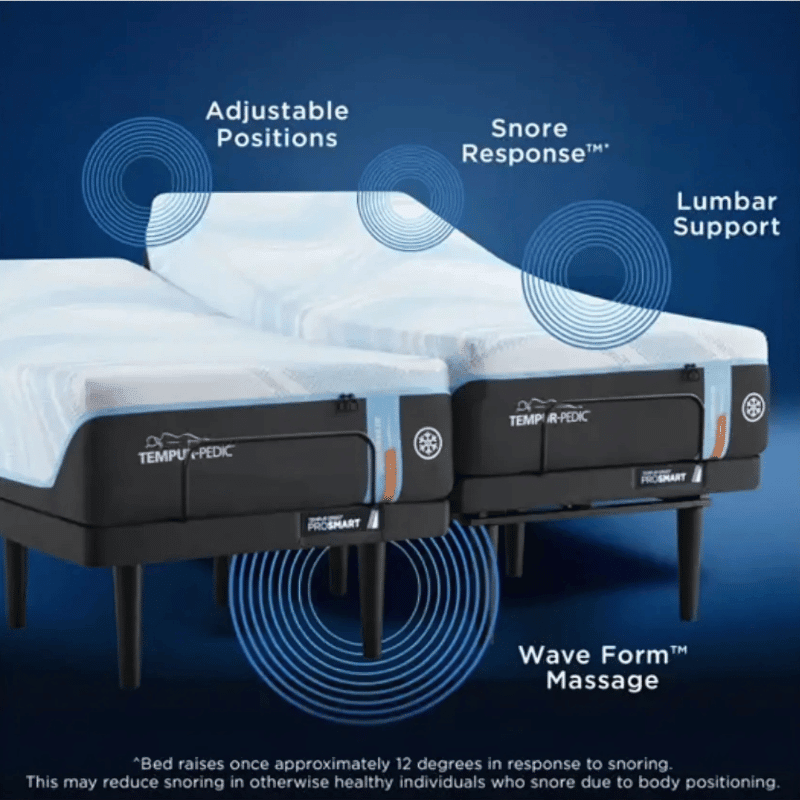TEMPUR-Ergo ProSmart Base by SleepCity – High-quality Adjustable Base for better sleep.
