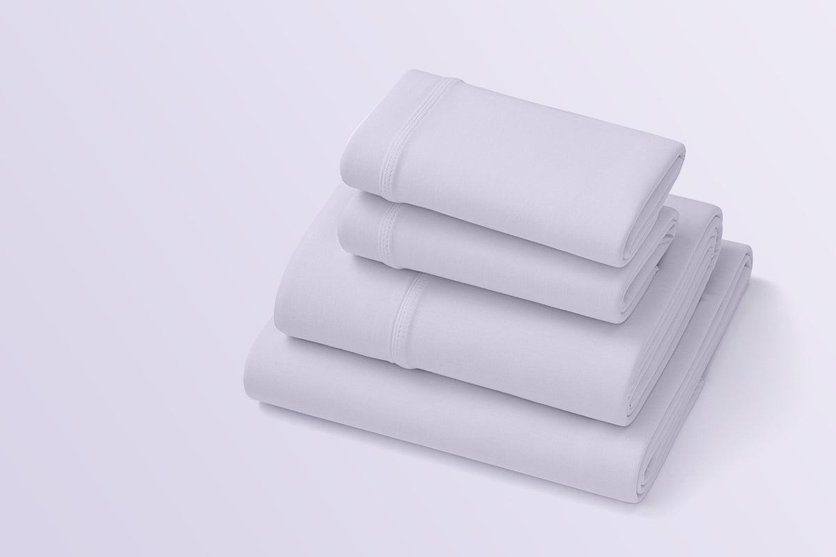 Purple Sheets (Grey) by SleepCity – High-quality Sheets for better sleep.