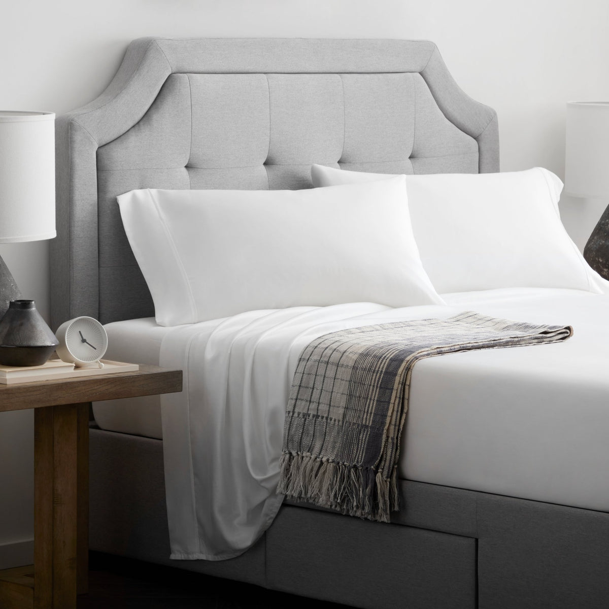 Malouf Botanical Sheet Set with TENCEL Lyocell Fiber by SleepCity – High-quality Sheets for better sleep.