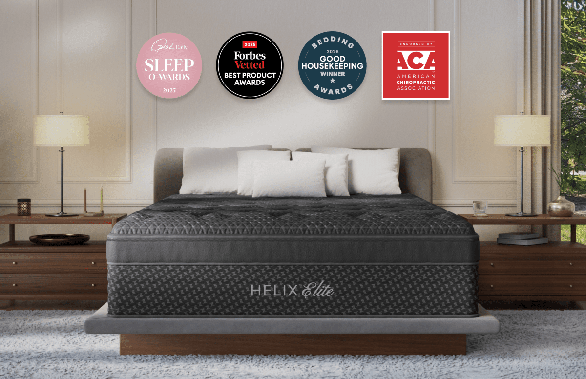 Helix Midnight Elite Mattress by SleepCity – High-quality Hybrid Mattress for better sleep.