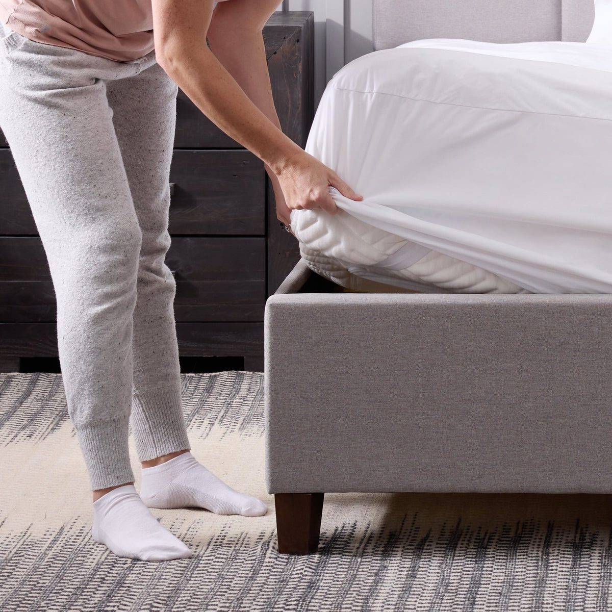 Malouf Prime Mattress Protector by SleepCity – High-quality Protector for better sleep.