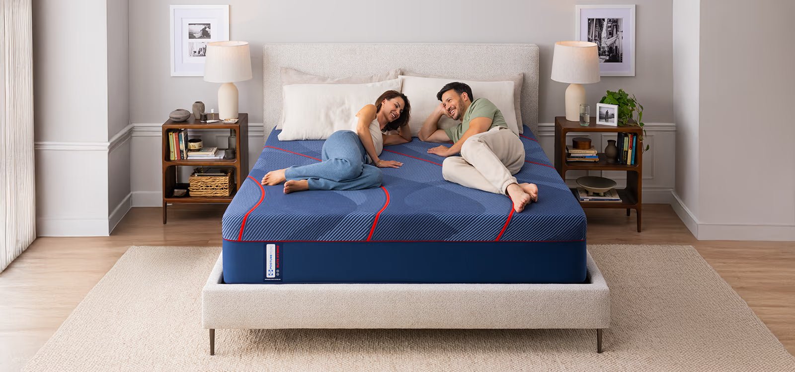 Sealy Posturepedic Plus High Point II Mattress by SleepCity – High-quality Hybrid Mattress for better sleep.