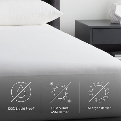 Malouf Five-Sided Omni Mattress Protector by SleepCity – High-quality Protector for better sleep.