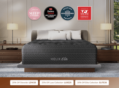 Helix Midnight Elite Mattress by SleepCity – High-quality Hybrid Mattress for better sleep.