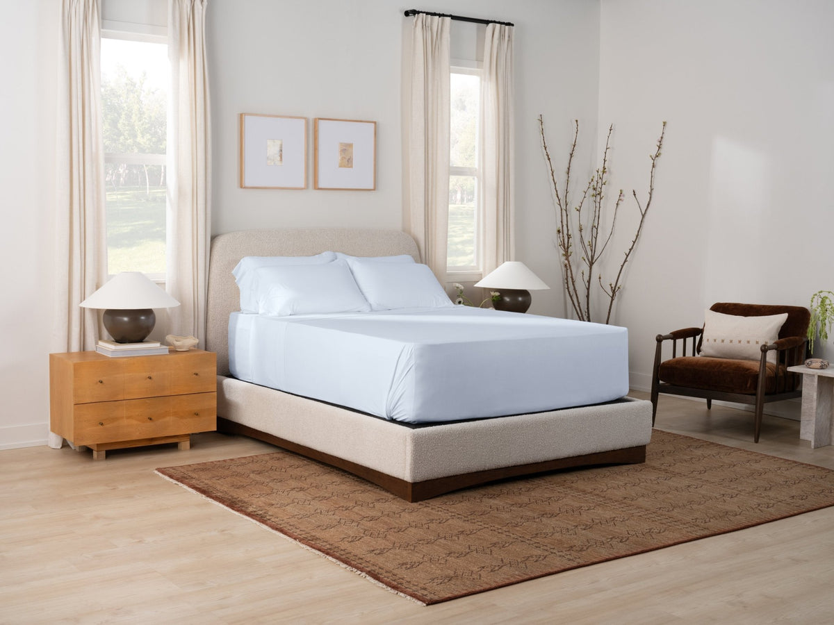 Purple Sheets (Mist) by SleepCity – High-quality Sheets for better sleep.