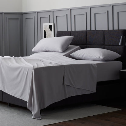 Malouf Brushed Microfiber Sheet Set - Driftwood by SleepCity – High-quality Sheets for better sleep.