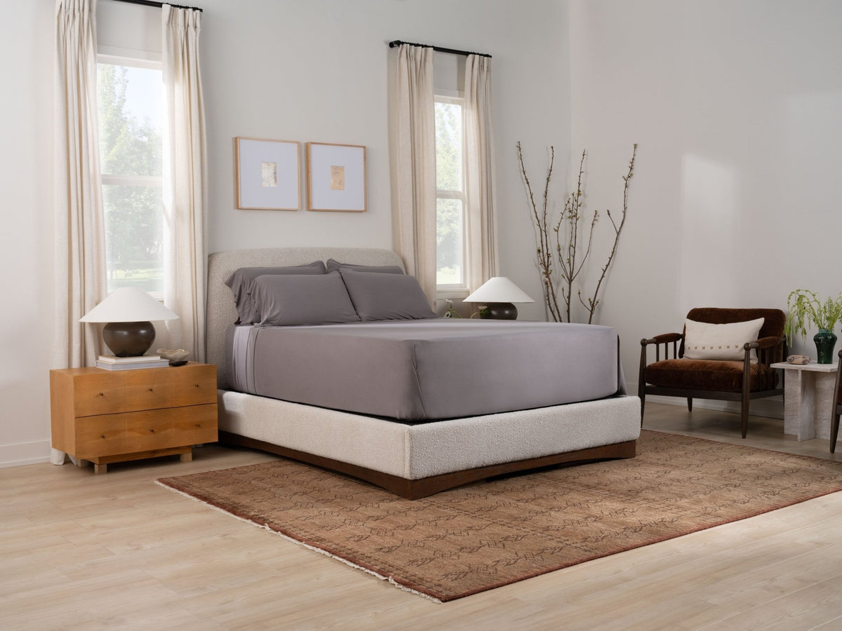 Purple Sheets (Grey) by SleepCity – High-quality Sheets for better sleep.