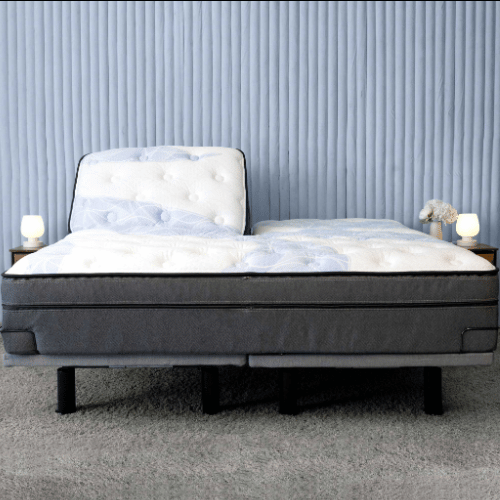 Instant Comfort Luxe Quilted Adjustable Smart Bed by SleepCity – High - quality Smart Bed for better sleep.