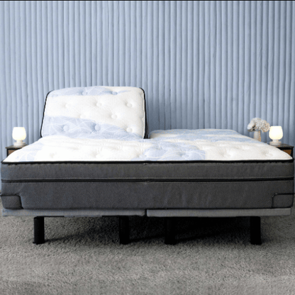 Instant Comfort Luxe Quilted Adjustable Smart Bed by SleepCity – High - quality Smart Bed for better sleep.
