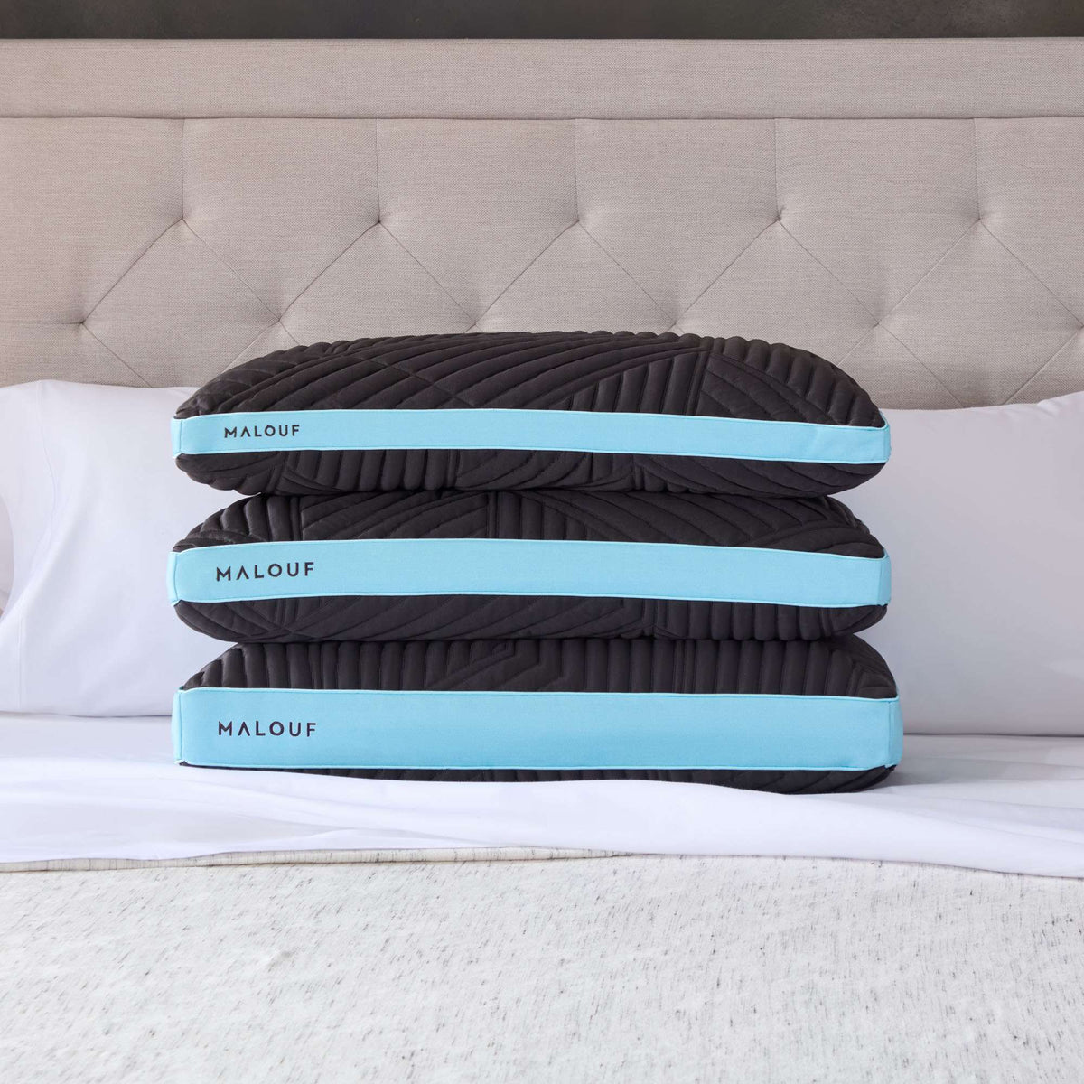 Malouf Ice Cloud + Omniphase Pillow by SleepCity – High - quality Pillow for better sleep.