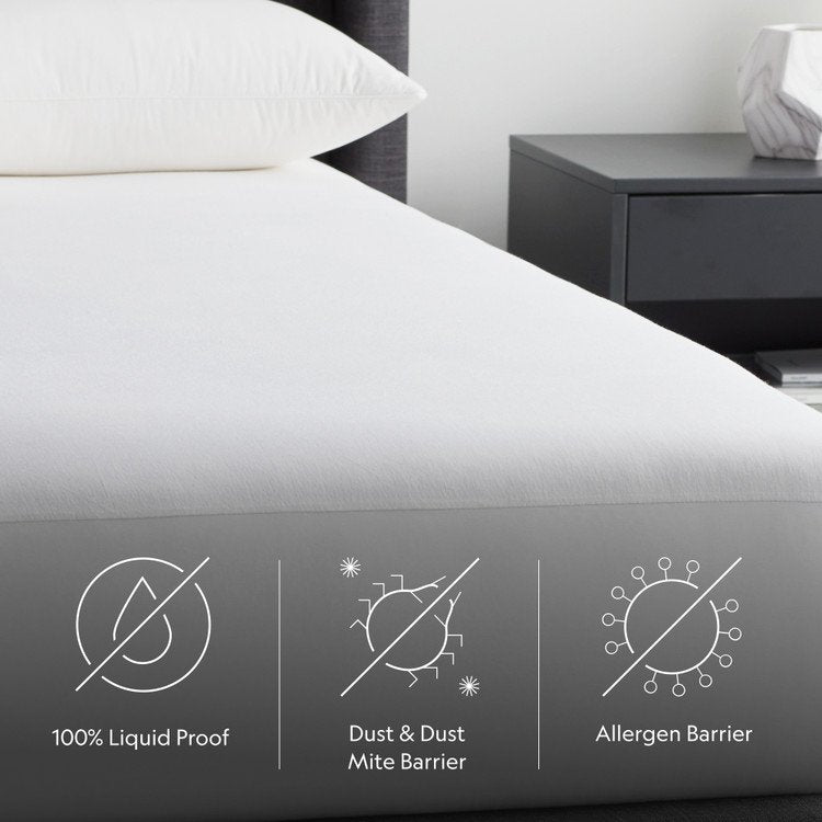 Malouf Omniphase 5 - Sided Tencel Mattress Protector by SleepCity – High - quality Pillow for better sleep.
