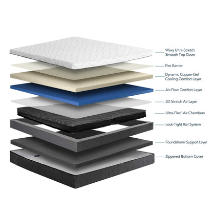 Instant Comfort Luxe Adjustable Smart Bed by SleepCity – High-quality Smart Bed for better sleep.