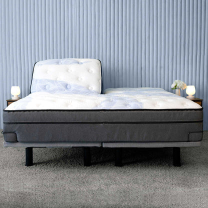 Instant Comfort Luxe Quilted Adjustable Smart Bed by SleepCity – High-quality Smart Bed for better sleep.
