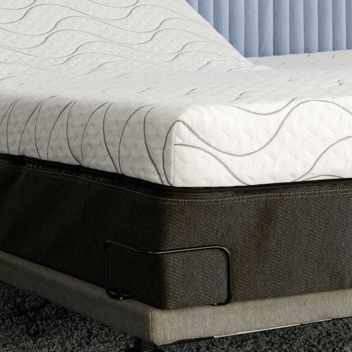 Instant Comfort Luxe Adjustable Smart Bed by SleepCity – High-quality Smart Bed for better sleep.
