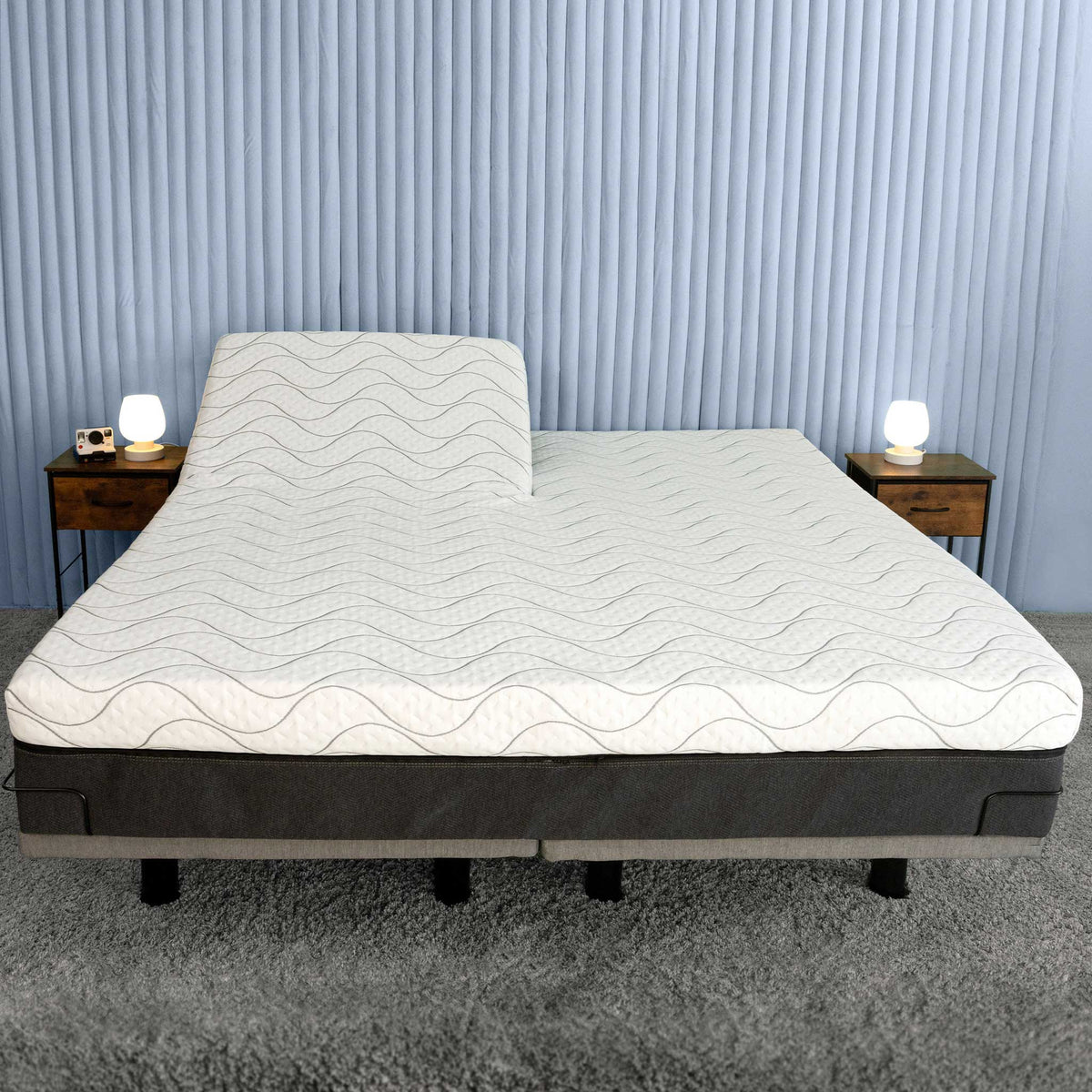 Instant Comfort Luxe Adjustable Smart Bed by SleepCity – High-quality Smart Bed for better sleep.