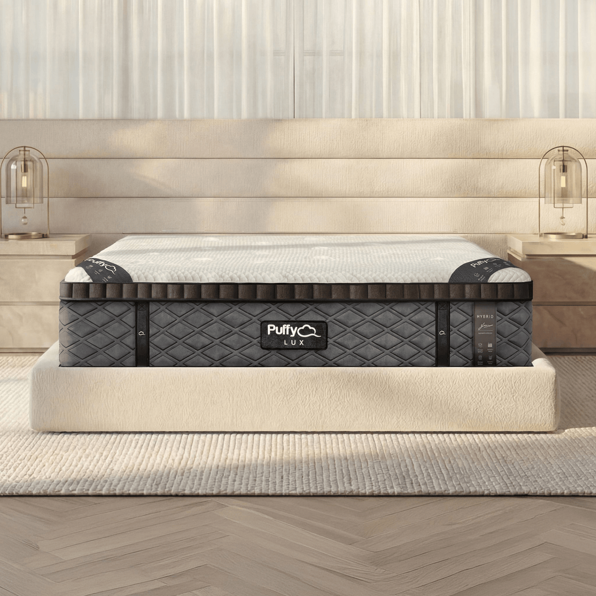 Puffy Lux Hybrid Mattress by SleepCity – High-quality Hybrid Mattress for better sleep.